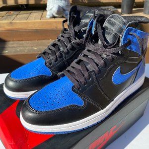 Nike Air Jordan 1 High OG - Black/Blue (2017) - Size 11